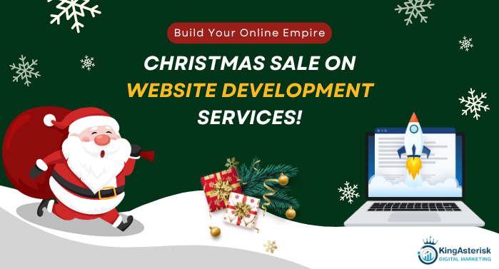 Build Your Online Empire – Christmas Sale on Website Development Services!